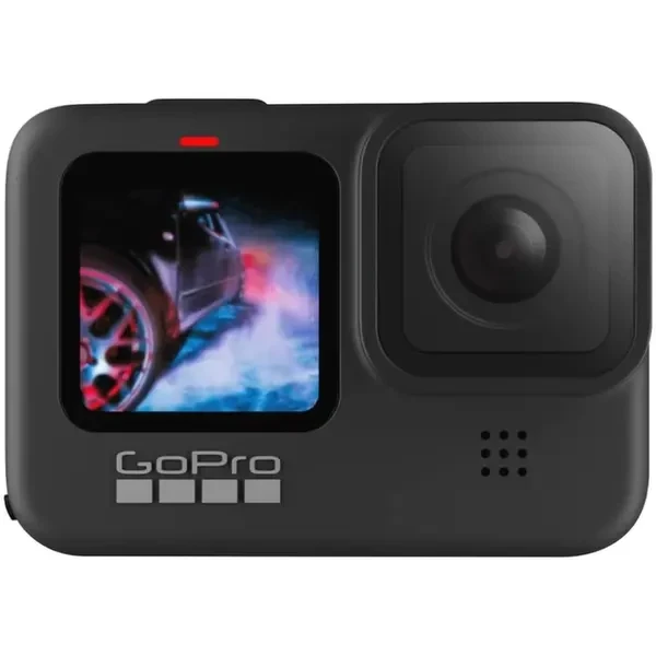 GoPro HERO9 - Waterproof Sports Camera with Front LCD Screen and Rear Touch Screen